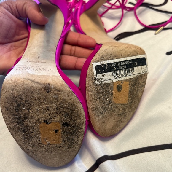 JIMMY CHOO Anita 120 Satin Heel - Picture 13 of 13